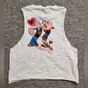 TWL Popeye & Olive Oyl Women's Lifting Tank XS